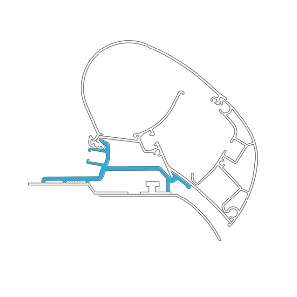 Dometic Markisenadapter PR2000, PR2500 für Ducato H3, Jumper H3, Boxer H3