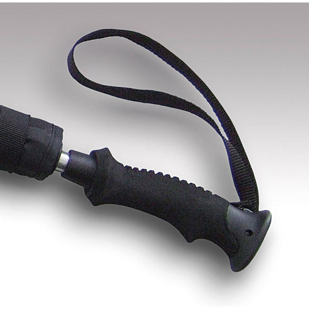 Komperdell Trekkingstock + Schirm schwarz