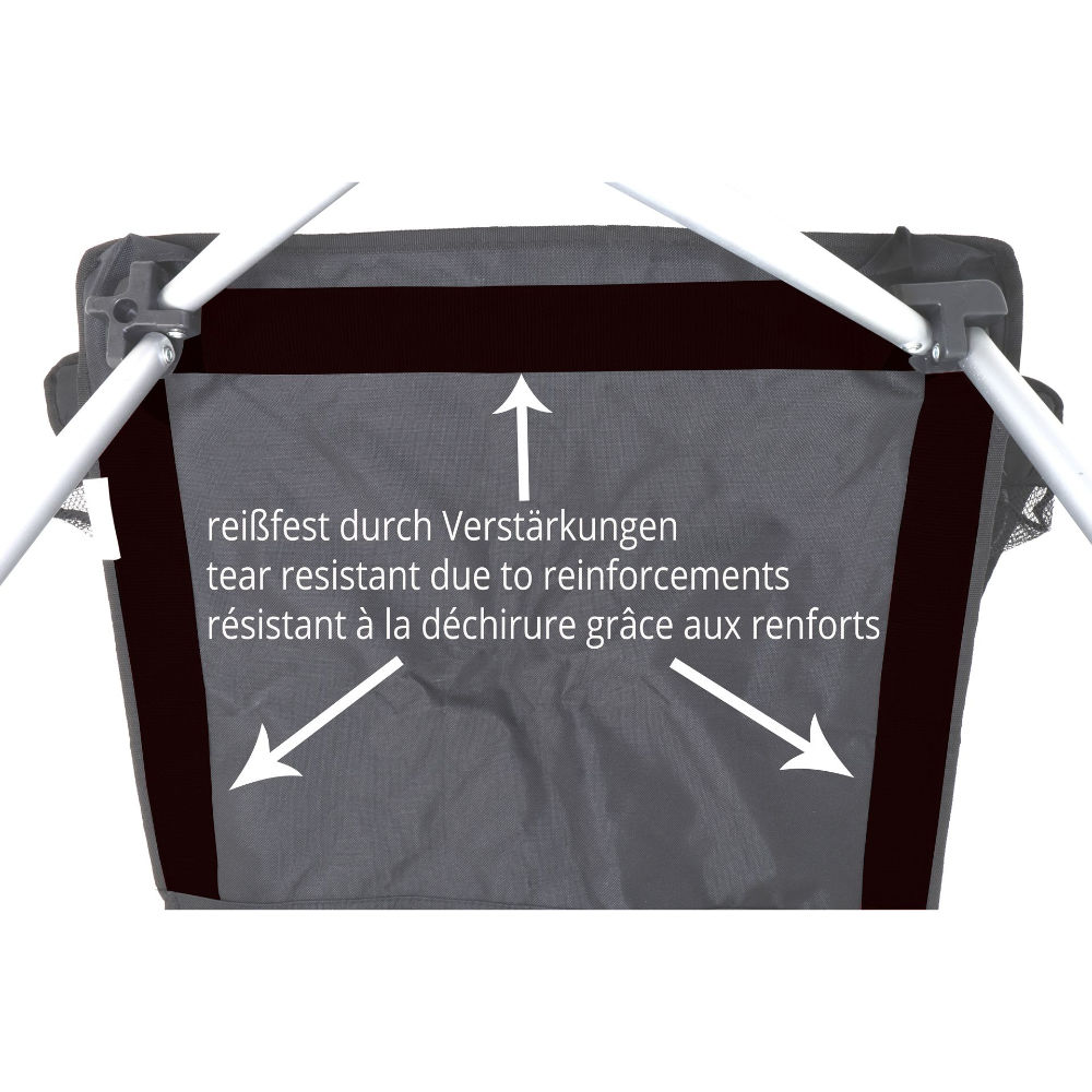 BasicNature Travelchair Standard schwarz