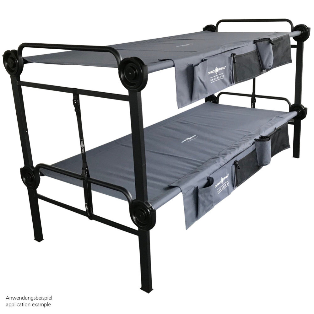 Disc-O-Bed Feldbett Single XLT antharzit