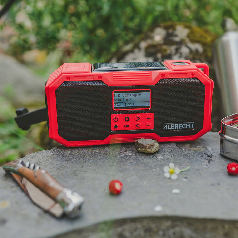 Albrecht Outdoor-/Kurbelradio DR 112