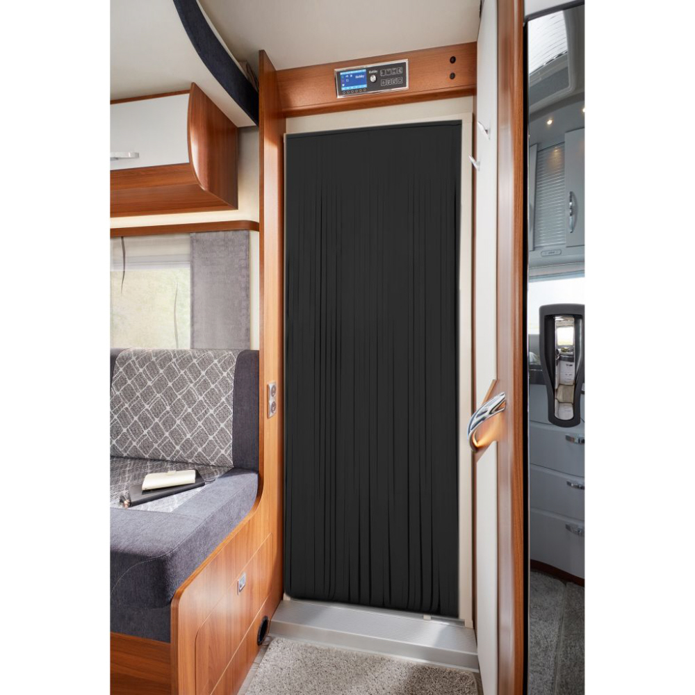 Curtina4u Türvorhang anthrazit 60 x 200 cm