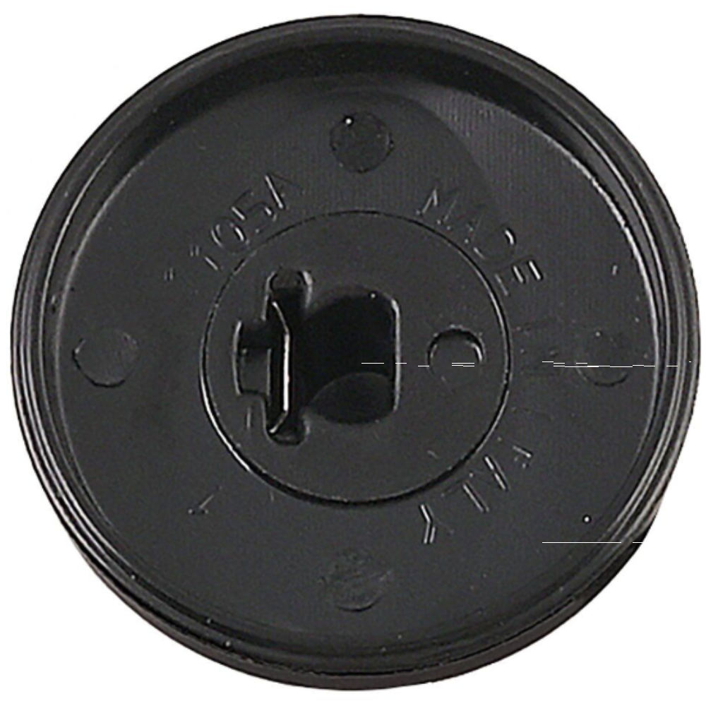 Can Bedienknopf schw./chrom für Kocher u. Kombinationen FC und PV (Nr.C-4000511)