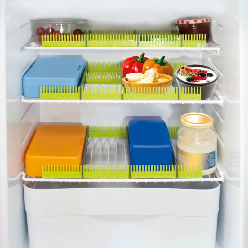 Purvario Stauleiste für Kühlschränke 8er-Set