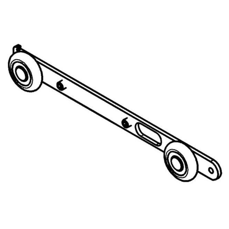 BR-Systems Radplatte Wagon Schloss & Riemen für Bike Lift