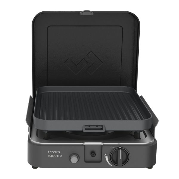 Cadac Gaskocher 1 Cook Turbo FFD Flat Plate