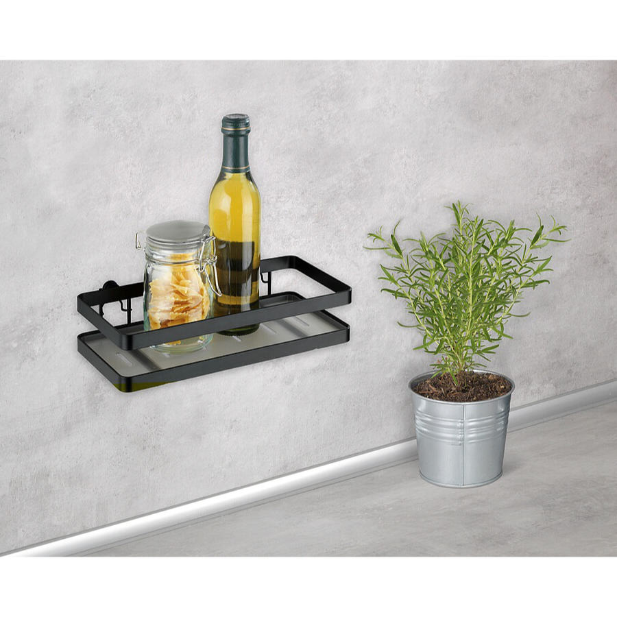 Wenko Universalregal Gala, schwarz, grau