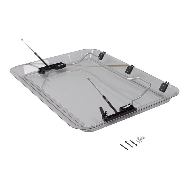 Dometic Glasabdeckung crystal mit Montageteilen für Heki 2 (4460000083)