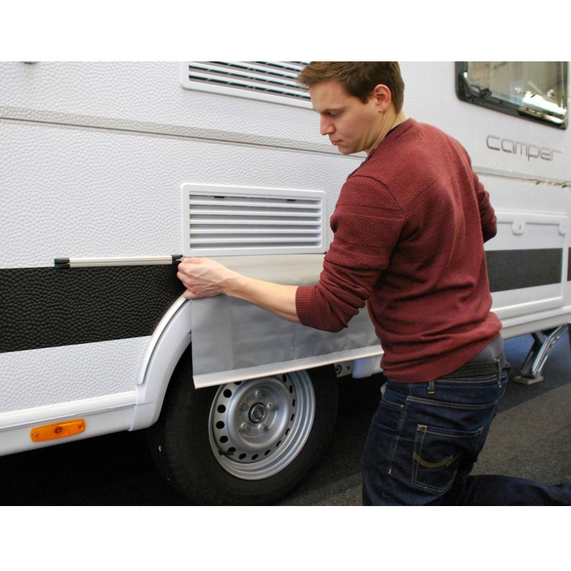 Isabella Universal-Radkastenabdeckung für Tandemachser 150 x 55 cm