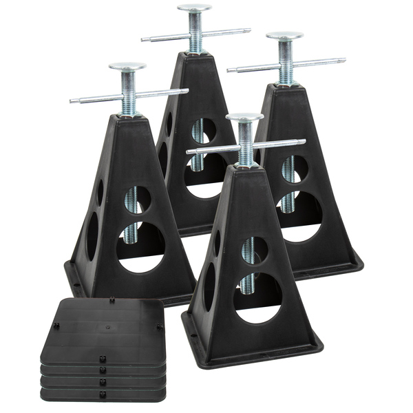 Carbest Stützbockset Kunststoff, 8-teilig