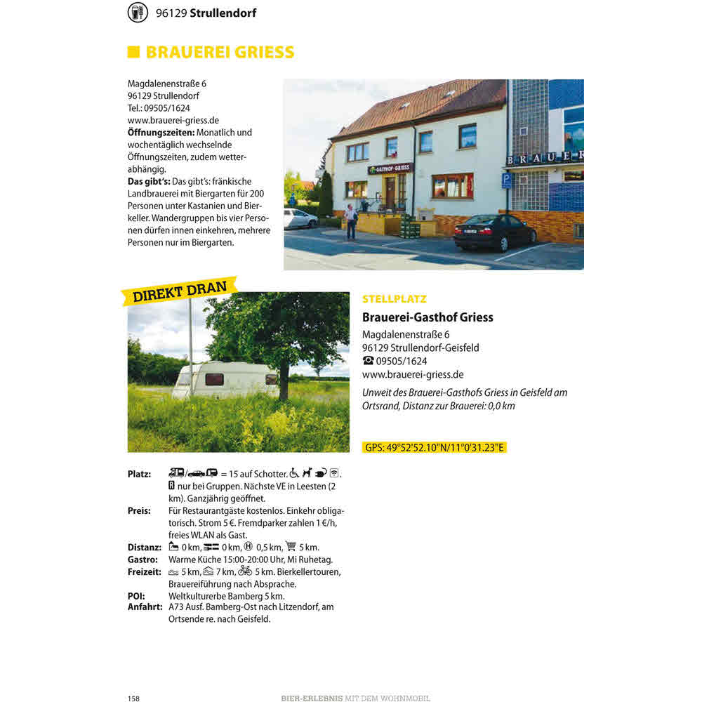 Reisemobil Stellplatzführer Bier-Erlebnis mit dem Wohnmobil