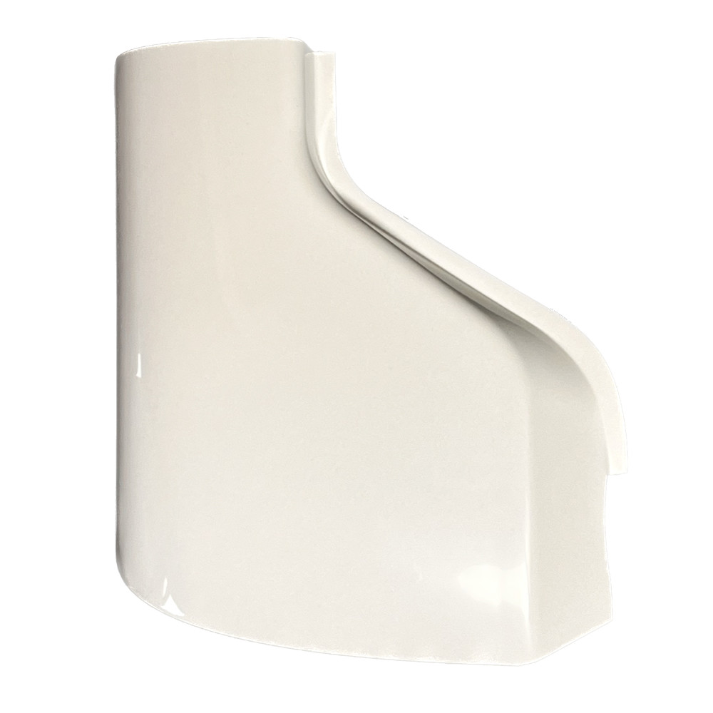 Hobby Dachübergang Heck links weiß glänzend für Hobby Premium