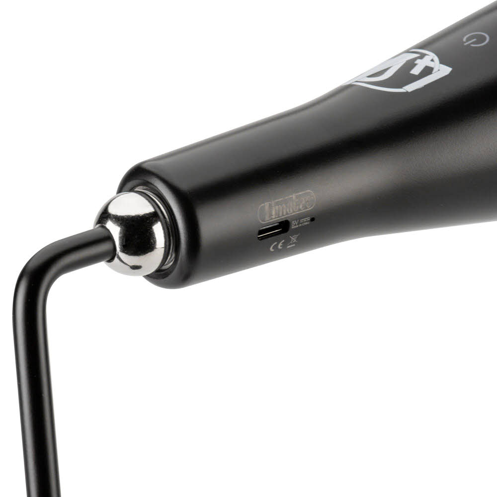 Dimatec Taschen-/Stehlampe mit Lithiumakku, USB-Aufladung schwarz