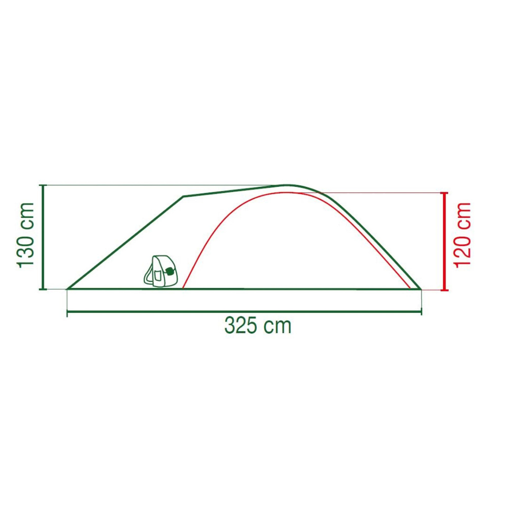 Co Zelt Darwin BlackOut Plus 3 Personen