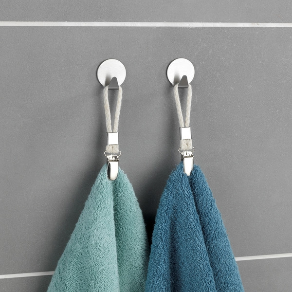 Wenko Handtuchaufhänger Stabilo, 4er Set