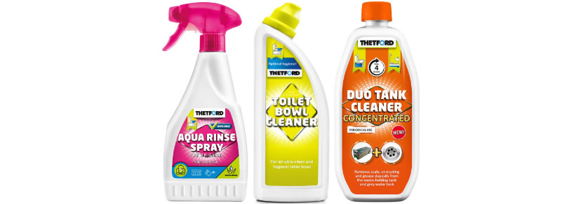 Sanitrreiniger und Pflege