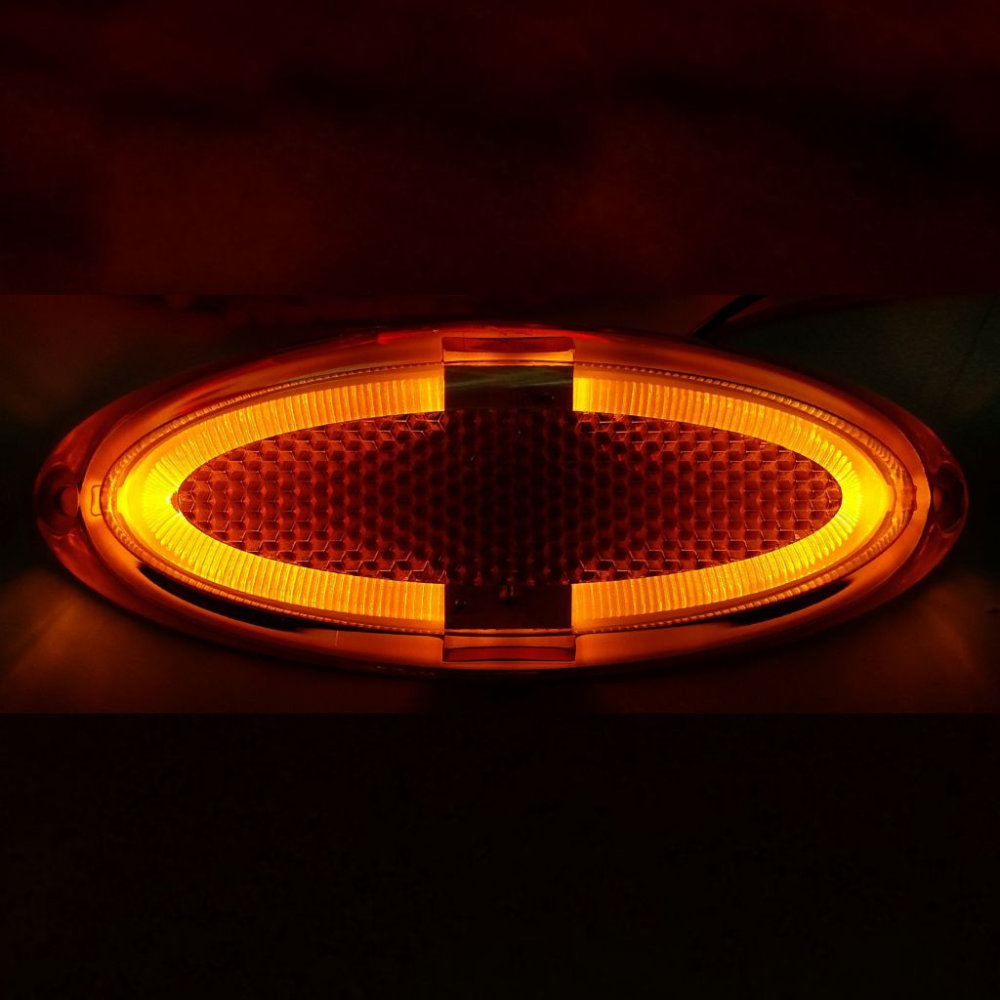 Dimatec LED Markierungsleuchte oval orange