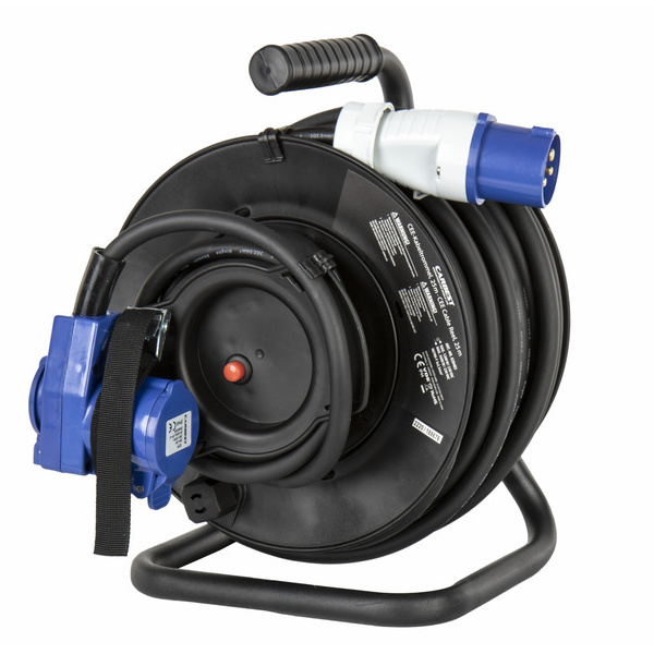 Carbest CEE-Kabeltrommel H07RN-F 3G2,5qmm - 25 m Winkelkupplung