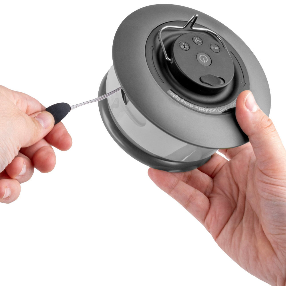 Brunner Lichterkette Astra LED-Akku-Campinglampe 10 Meter