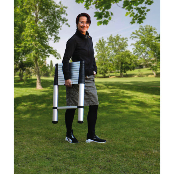 Carbest Escali Multifunktionsleiter mit max. 3,2 m Höhe