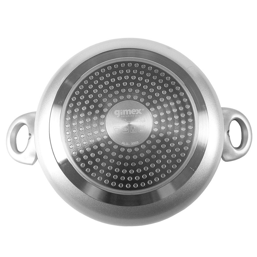 Gimex Alu-Topfset Silver Line 8-teilig