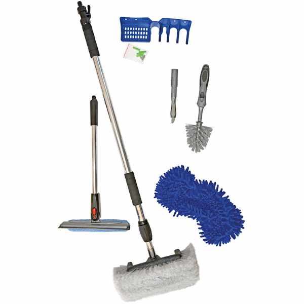 Yachticon Bürsten- und Reingungsset für Caravan und Auto