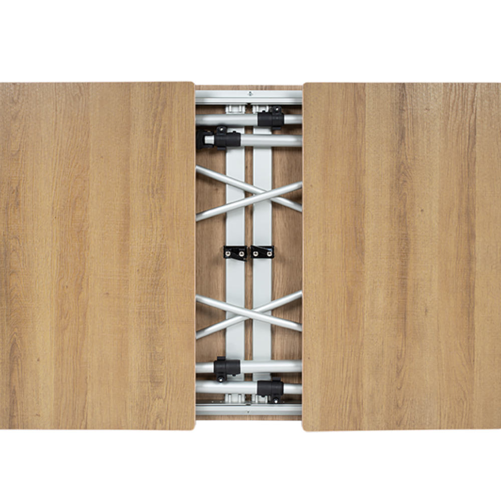 Travellife Tisch Sorrento Ext brown, 80/110/140 cm