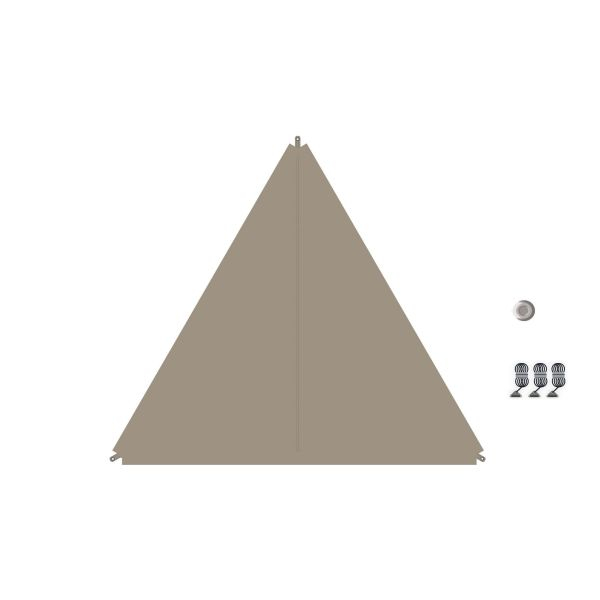 Bent Sonnensegel TC Zip-Protect Canvas Nomad, beige