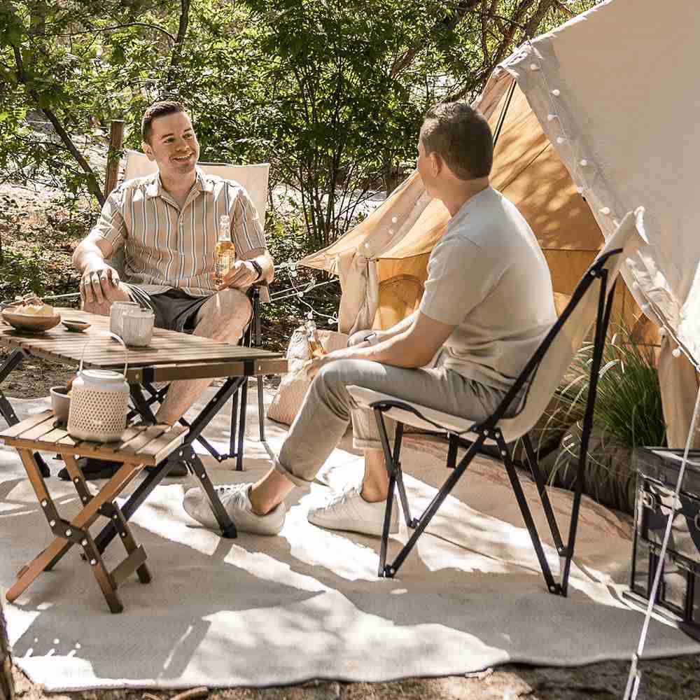 Travellife Faltstuhl Rune Butterfly, beige