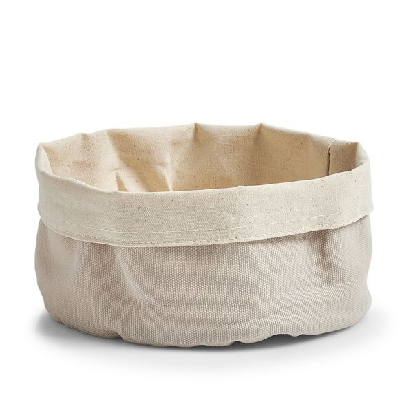Zeller Brotbeutel 12 x 20 cm, beige/cremeweiß