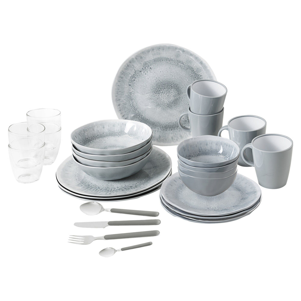 Brunner Geschirrset Pearl All Inclusive VIP, 40-teilig