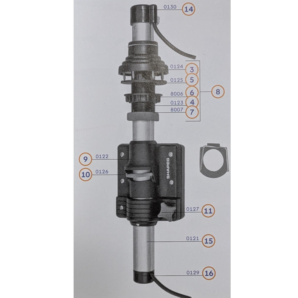 Shapeg Haltekonsole (Nr. 0122)