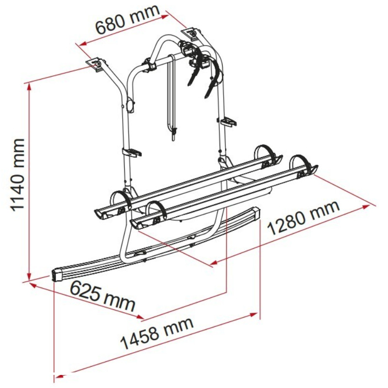Fiamma Fahrradträger Carry-Bike Stellantis (PSA)