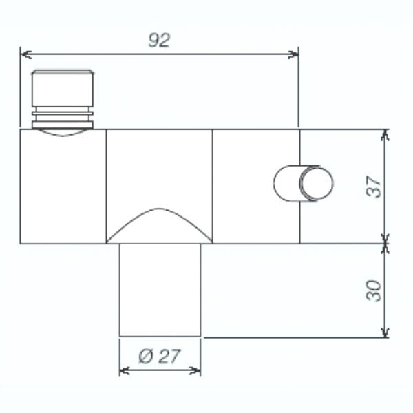 Reich Einhebelmischer Trend A UT chrom, Uniquick