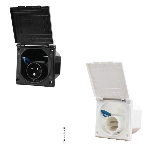 Carbest CEE-Eingangssteckdose quadratisch