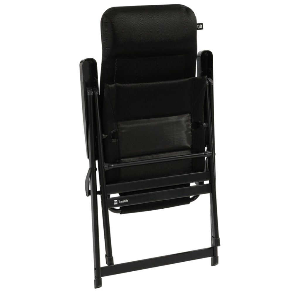 Travellife Klappsessel Barletta Comfort XL, black