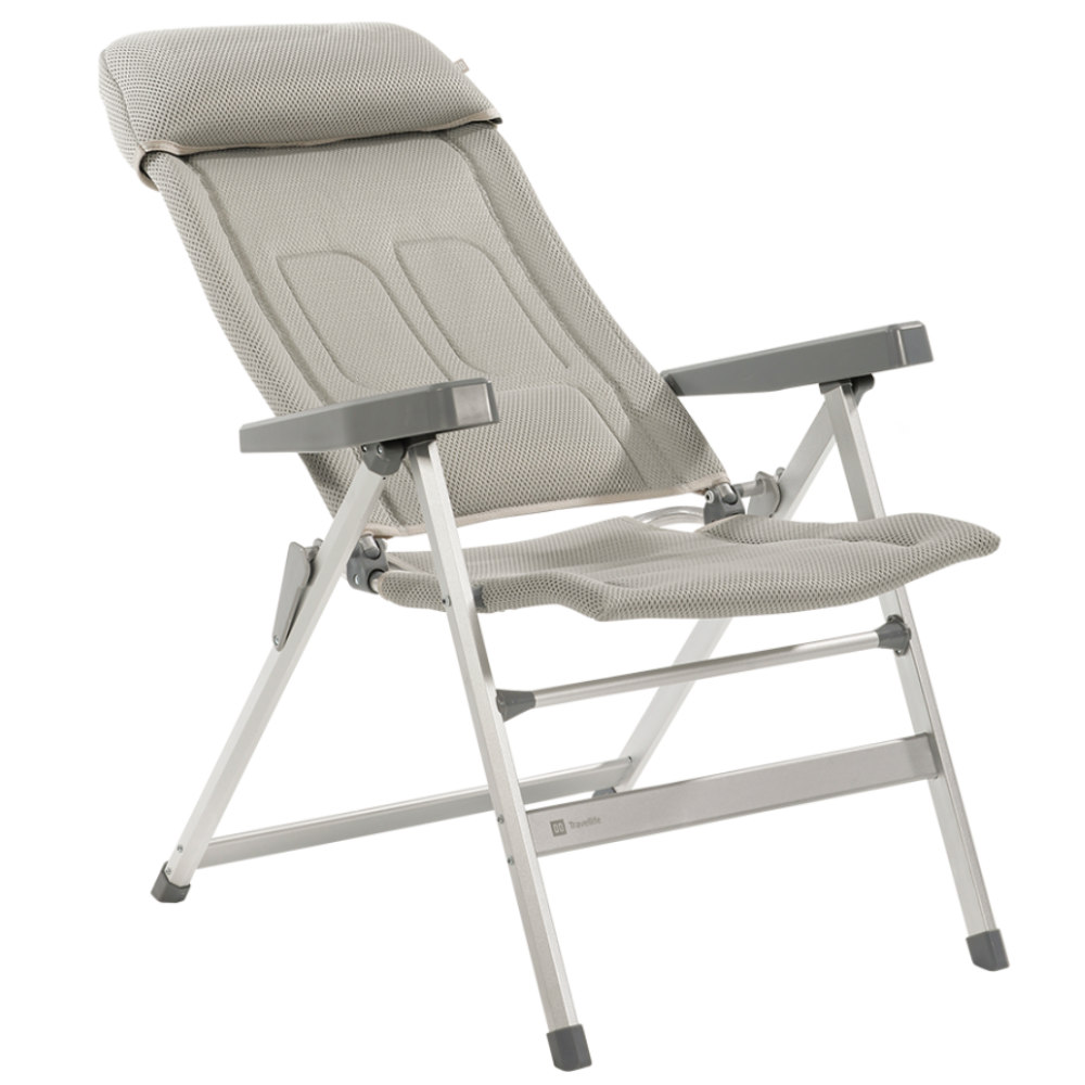 Travellife Klappsessel Lucca Comfort, cool grey