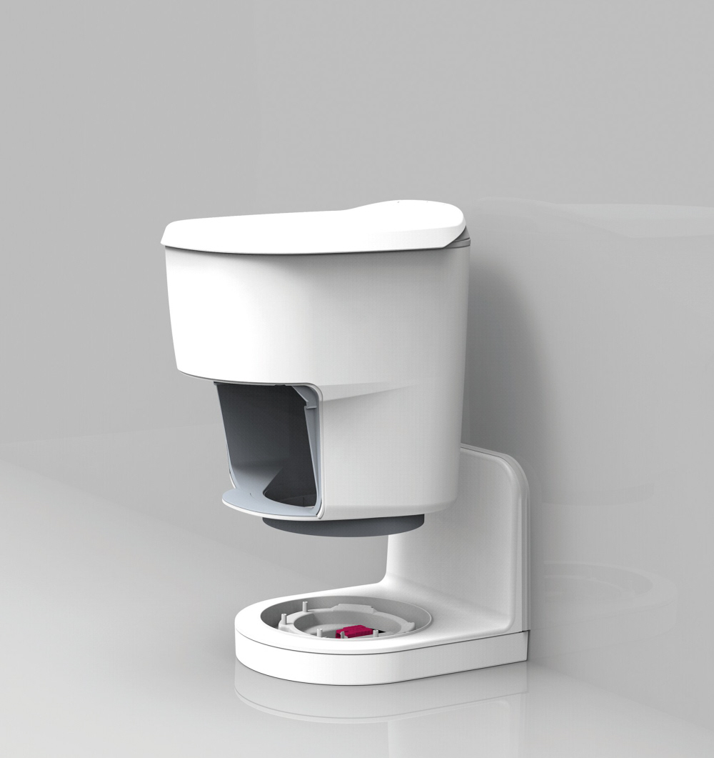 Clesana Toilette C1 mit L-Adapter