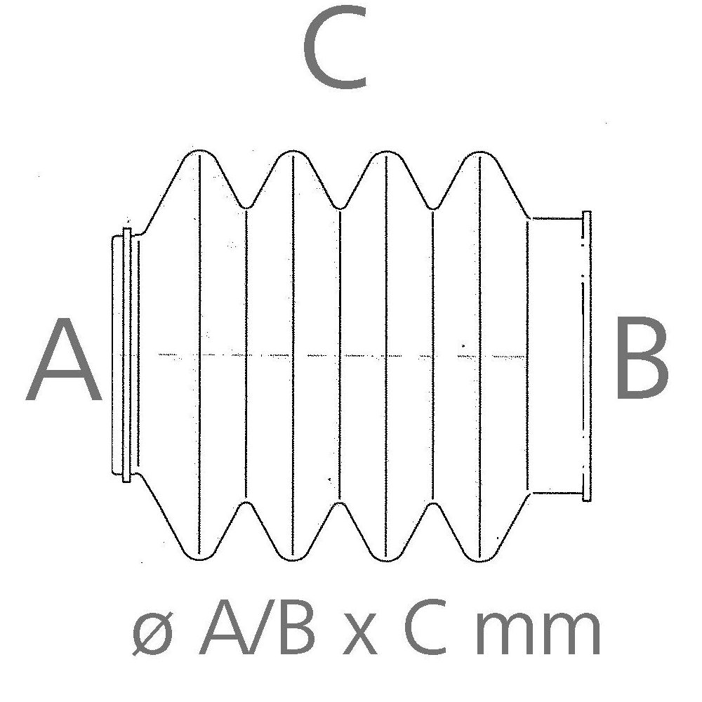 Truma Faltenbalg für Mover XT, XTL, XT2, XT4 (Nr. 60020-52500)