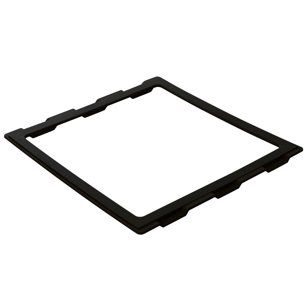 MPK Adapterrahmen für Fiat Ducato schwarz 400 x 400 mm universal