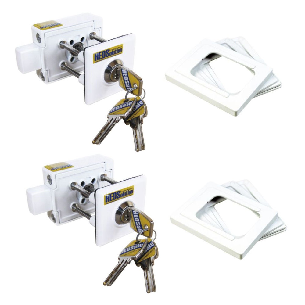 HeoSafe Zusatzschloss Set 2 für Carado/Sunlight 2021-2023 (nach Facelift 2021)