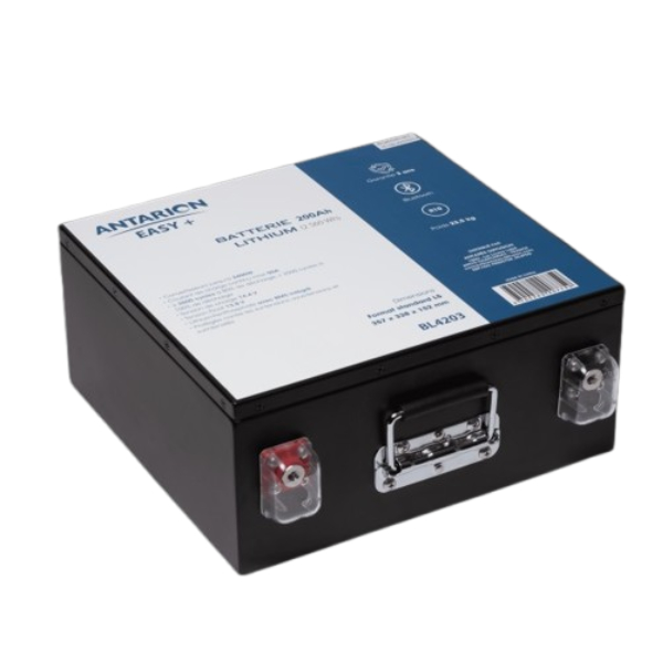Antarion Easy+ Lithiumbatterie Bluetooth 200 Ah Slim