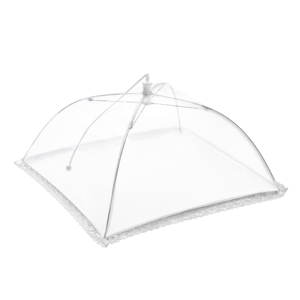 metaltex Fliegenhaube Spitze 35 cm, weiß