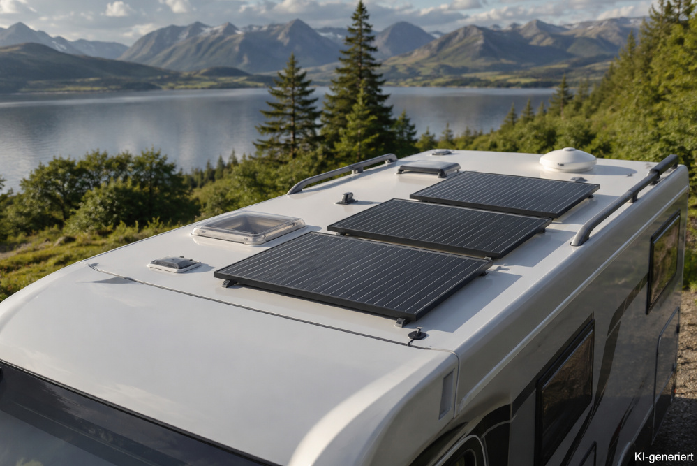 solarmodul auf dach