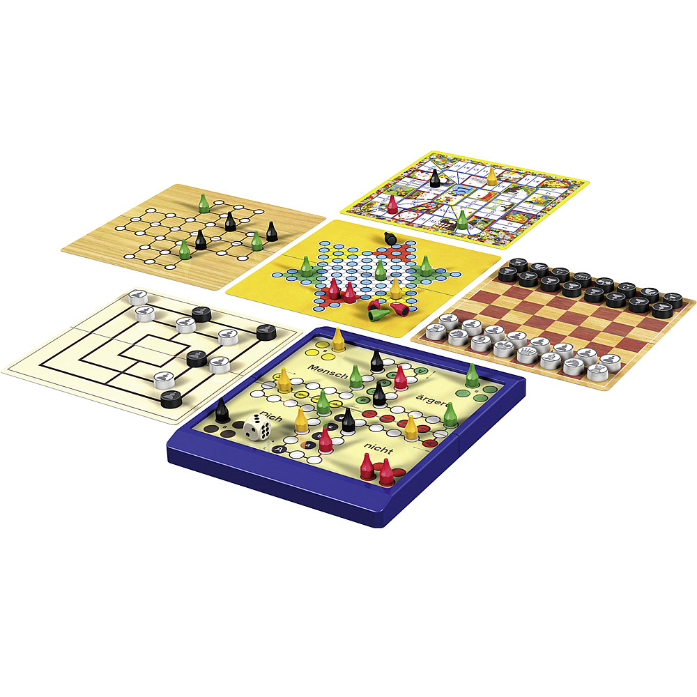 Schmidt Spiel 8 Reise-Spiele, magnetisch