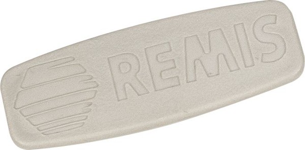 Abdeckkappe REMIS-Logo, beige für Remifront IV (Nr. 10040271)