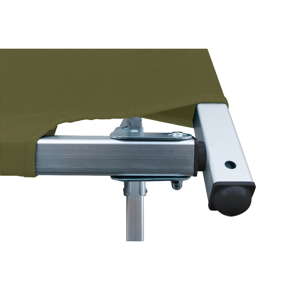 BasicNature Travelchair Feldbett oliv 210 cm