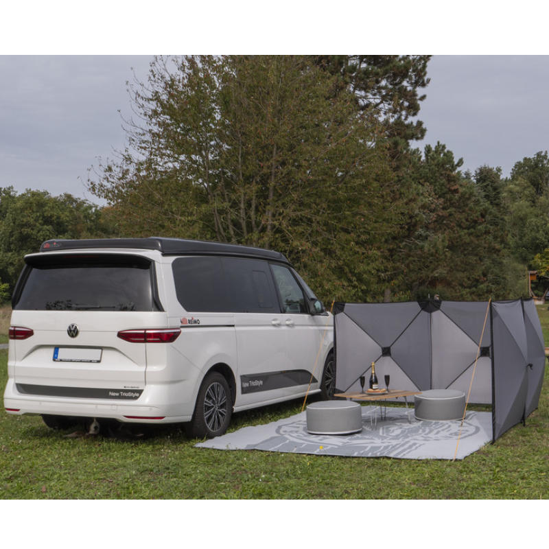 Reimo Tent Windschutz Smögen grau, 500 x 125 cm