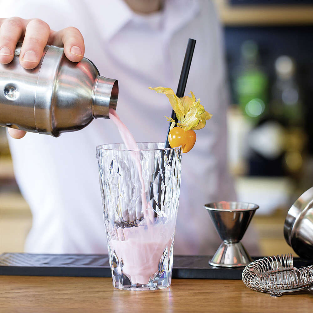 Koziol Trinkglas Club No. 6 Superglas 300 ml, 2er-Set