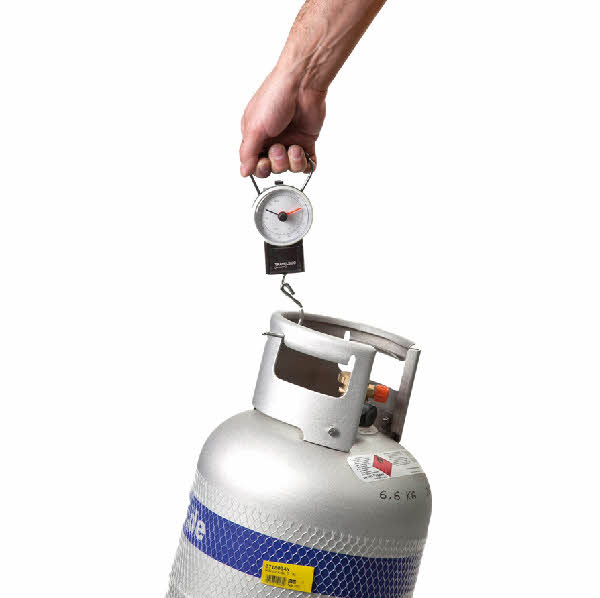 Brunner Gasflaschen-Federwaage